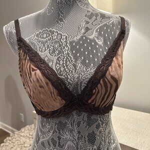 Natori "Feathers" Bra Zebra Print